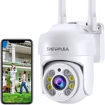 Caméra Surveillance WiFi Exterieure, Mini Camera Exterieur 1080P avec Suivi Automatique Détection Humaine[S166]