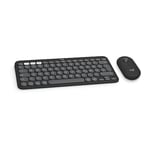 Logitech Pebble 2 Combo for Mac - QWERTZ German Layout, Tonal Graphite