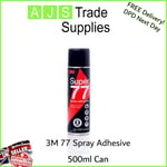 3M 77 Multipurpose Spray Adhesive 500 ml Fast Dry Permanent Glue Depron Ready