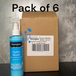 6 x 200ml Neutrogena Hydro Boost Express Hydrating Body Spray Normal To Dry Skin