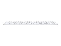Apple Magic Keyboard with Numeric Keypad - Clavier - Bluetooth - QWERTY - R.-U. - argent