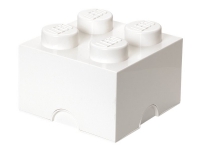 LEGO Storage Brick 4 - Lagerboks - hvit
