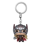 Funko POP Keychain: Marvel Thor: Love and Thunder - Mighty Thor One Size