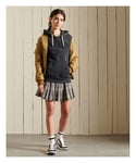 Superdry Womens Script Style Workwear Hoodie - Grey - Size 8 UK