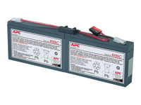 Cartouche de batterie de rechange APC #18 - Batterie d'onduleur - 1 x batterie - Acide de plomb - noir - pour P/N: AP1250RM, PS450, SC1500, SC250RM1U, SC250RMI1U, SC450R1X542, SC450RM1U...