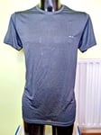 NEW FCUK 56JNA Men's Short Sleeve Black/Grey T-Shirt - XL