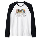 God Is Still Writing Your Story Stop Typing To Steal The Pen Raglan Baseball Tee