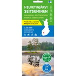 "Helvetinjärvi Seitseminen 1:25 000, vedenkestävä ulkoilukartta 2020"