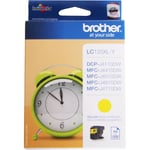 Brother Bläckpatron, LC125XL Y, LC-125XLY, Innobella™, gul, singelförpackning, hög kapacitet
