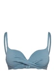 Venus Elegance Wp Sd X Swimwear Bikinis Bikini Tops Push-up Bikinitops Blue Triumph