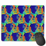 French Bulldog Special Effects Photo Mouse Pad with Stitched Edge Computer Mouse Pad with Non-Slip Rubber Base for Computers Laptop PC Gmaing Work Mouse Pad