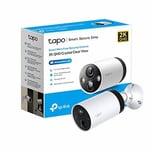 Tapo Smart Wire-Free Security outdoor Camera, IP65 Weatherproof, Full-Colour