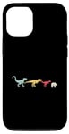 Coque pour iPhone 15 Dinosaure Ours Evolution Fun Paléontologie