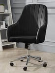 Very Home Molby Fabric Office Chair - Black - Fsc&Reg; Certified