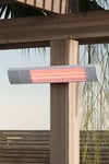 Wall Mount Electric Patio Heater for Outdoor Indoor Use