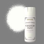 Rust-Oleum Chalk White Furniture Spray Paint 400ml White