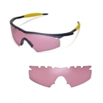 New Walleva Pink Replacement Vented Lenses For Oakley M Frame Strike Sunglasses