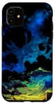 iPhone 11 The Waking Up City Painting Artwork Case