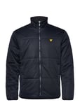 Jacket With Piping Detail Navy Lyle & Scott Sport