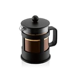 BODUM 1784-01 Kenya 4 Cup French Press Coffee Maker, Black, 0.5 l, 17 oz