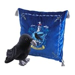 The Noble Collection Ravenclaw House Mascot & Cushion by Officially Licensed 13in (34cm) Harry Potter Toy Dolls Ravenclaw Raven Mascot Plush - for Kids & Adults