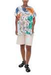 Marimekko Herkkä Blombom Shirt Blå