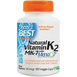 Doctor's Best - Natural Vitamin K2 MK7 with MenaQ7 Variationer 45mcg - 180 vcaps