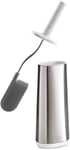 Joseph Joseph 70517 Bathroom Flex Smart Toilet Brush with Holder, Stainless