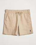Polo Ralph Lauren Prepster Drawstring Linen Shorts Coastal Beige