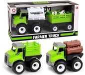 Truck With Trailer And Drive
