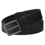Arvak läder bälte livrem - Black 110