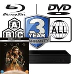 Panasonic Blu-ray Player DP-UB159EB All Zone Code Free MultiRegion & Dune 4K UHD
