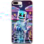 Apple iPhone 8 Plus Genomskinligt Skal Fortnite Marshmallow