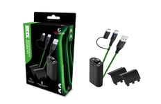EgoGear - SCH10 Play, Charge Kit - Xbox Series X-S, Xbox One - 32h autonomy - Bl