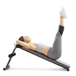 Marcy Apex JD-1.2, Banc de Musculation incliné pour abdominaux, crunchs et Sit-ups