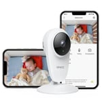GNCC 2K Baby Monitor for Newborn, Smart Indoor Camera with Night Vision, Crying/