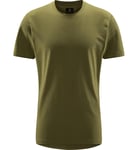 Haglöfs Outsider By Nature Tee Men herr-T-shirt Olive Green-4VY XL - Fri frakt