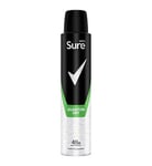 Sure Men Quantum Dry deodorant for men Anti-Perspirant Aerosol for 48-hour sweat and odour protection 200ml
