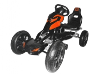 MegaLeg Pedal Gokart Orange til børn 4-8 år