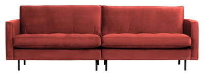 BePureHome Rodeo Classic 3-pers. Sofa - Chestnut Velour