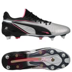 PUMA King Ultimate Sg Audacity - PUMA Silver/PUMA Svart/sun Struck/PUMA White - Soft Ground (Sg), storlek 44