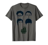 The Big Bang Theory Logo Group Hair T-Shirt