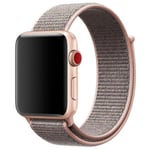 Apple Watch 38mm nailonrannekoru - Pink Sand
