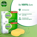 Pack of 4 Dettol  Antibacterial Original Bar Soap -100g