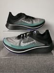 NIKE ZOOM FLY SP FAST SIZE UK 6.5 EUR 40.5 (AT5242 001) BLACK/WHITE/HYPER JADE