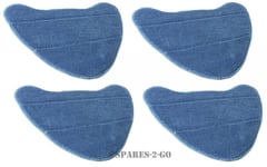 Vax S3 S3S S2S-1 PRO Steam Cleaner Mop Pads Microfibre Washable Pad Covers x 4
