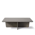 Fredericia Furniture - Tableau Coffee Table, 140 x 140 cm, Dark Atlantico Limestone - Grå - Soffbord - Sten