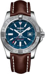 Breitling Watch Avenger II GMT Leather