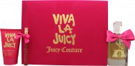 Juicy Couture Viva La Juicy Gift Set 100ml EDP + 125ml Body Souffle + 10ml EDP