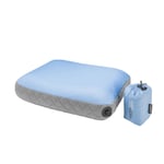 Uppblåsbar resekudde - COCOON Ultralight Air-Core Pillow M Light Blue